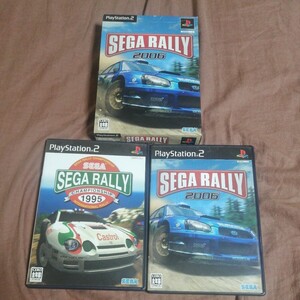 PS2 セガラリー 2006 SEGA RALLY CHAMPIONSHIP 2枚組 ゲームソフト 箱 PlayStation ネコポス 税なし 送料安い