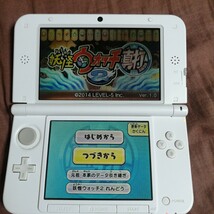 Nintendo 3DSLL ホワイト SPR-001 タッチペン 画面シール 上下 動作確認 任天堂 ネコポス 税なし_画像7