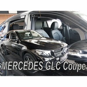 M.ベンツ GLC(X253)/クーペ ドアバイザーF＆Rset【Team HEKO/ヘコ製】新品/MERCEDES-BENZ/