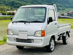 ◎H12年◎GD-TT2◎スバルサンバートラック◎4WD◎5速マニュアル◎車検令和8年5月まで◎パワステエアコン付き◎タイミングベルト交換