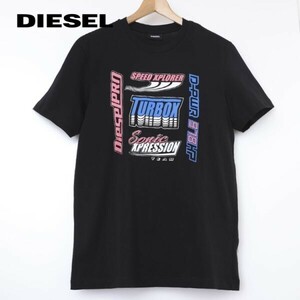 Sサイズ DIESEL ディーゼル ヴィンテージ Tシャツ T-DIEGOS-K38 メンズ ブランド 黒 ブラック