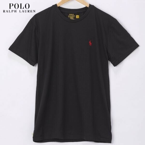 XLサイズ ラルフローレン メンズ POLO RALPH LAUREN ブランド Tシャツ 黒 ブラック クラシックフィット
