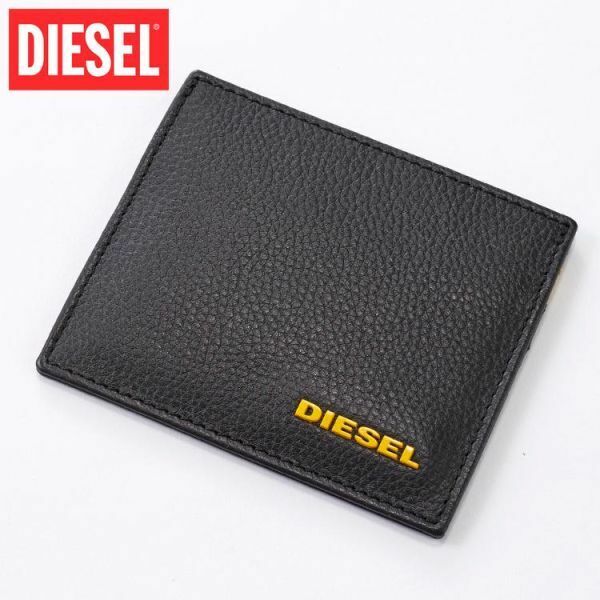 DIESEL ディーゼル カードケース 定期入れ 名刺入れ ウォレット X06811 メンズ ブランド 雑貨 黒