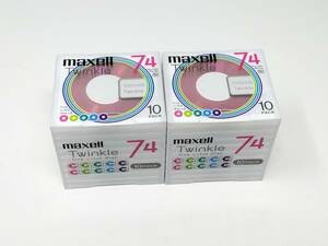 maxellmak cell Twinkle MD disk TMD74MIXK.10P 2 piece set 