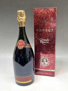 未開栓 GOSSET ゴッセ グラン・レゼルヴ・ブリュット 750ml 12% シャンパン ワイン 洋酒 Grande Reserve フランス 古酒 A