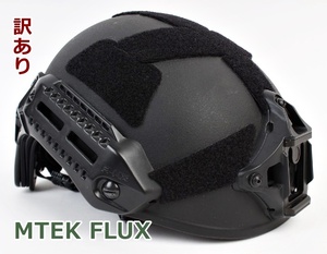  with translation MTEK FLUX helmet PTS airsoft black M Tec R2405-042