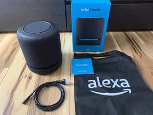 Amazon EchoStudio eko - Studio charcoal secondhand goods Alexa Smart speaker 