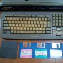 MSX　Panasonic　A1GT　とシステムディスク3枚　JOY PAD FS−JS220　2個_画像8