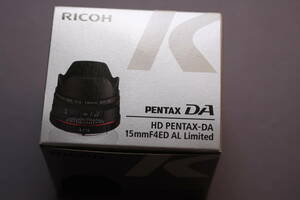 新品未使用　ペンタックスDA　HD 　Pentax-DA　１５ｍｍF4ED　AL　Limited