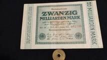 極美品　ドイツ　超インフレ　1923年10月　200億マルク　P-118c_画像1