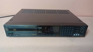 SONY CDP-553ESD　ソニーCDデッキ　￥160,000(1985年頃発売当時)　ジャンク
