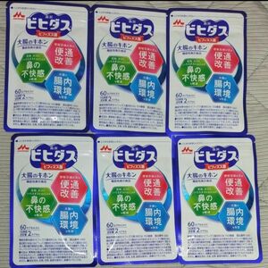 森永　ビヒダス　大腸のキホン　60カプセル×6袋