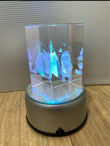 くまのプーさん 3D レーザーアートクリスタルライト