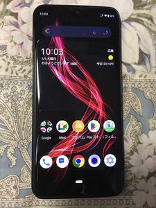 AQUOS ZERO 128GB 楽天モバイル SH-M10 ブラック SIMフリー