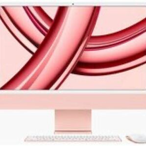 未開封品 MQRD3J/A [ピンク] iMac Retina 4.5 24インチ M3チップ メモリ8GB SSD:256GB 