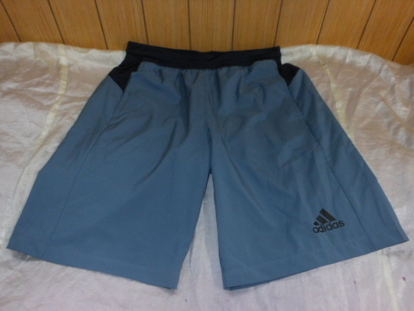 ◆アディダス adidas 高機能性素材 CLIMALITE 仕様 パンツ 快適な薄手生地◆胴囲76-84cm 総丈53cm◆未使用