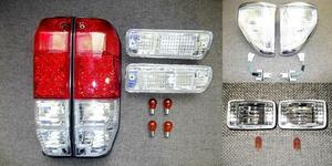 トヨタ ランクル プラド 78 LED テールランプ & コーナー & ウィンカー & サイドマーカー 左右セット KZJ78G KZJ78W ランドクルーザー