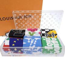 【本物保証】 箱付 新品同様 ルイヴィトン LOUIS VUITTON ショセット セットアーカイブ 6足 靴下 マルチカラー S MP3136 メンズ_画像1