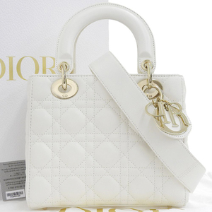 [ подлинный товар гарантия ] коробка * ткань пакет * гарантия есть очень красивый товар Christian Dior CHRISTIAN DIORreti Dior маленький 2WAY сумка рука наклонный ..