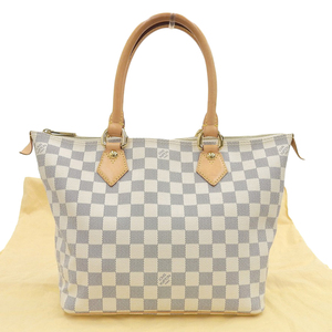 【本物保証】 布袋付 ルイヴィトン LOUIS VUITTON ダミエ アズール サレヤPM トートバッグ ハンドバッグ N51186