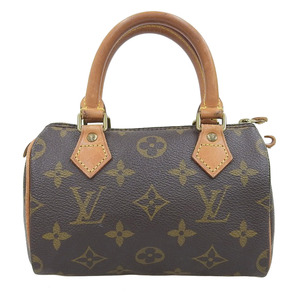 【本物保証】 ルイヴィトン LOUIS VUITTON モノグラム ミニスピーディ ハンドバッグ M41534