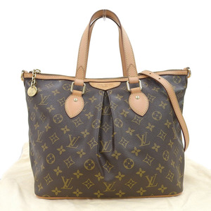 【本物保証】 布袋付 超美品 ルイヴィトン LOUIS VUITTON モノグラム パレルモPM 2WAYバッグ ハンドバッグ ショルダーバッグ M40145