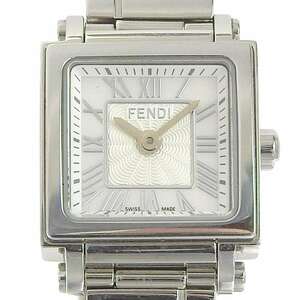 [ подлинный товар гарантия ] коробка * гарантия есть прекрасный товар Fendi FENDIk Ad ro Mini женский кварц батарейка наручные часы ракушка циферблат 