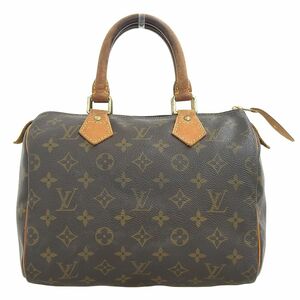 【本物保証】 ルイヴィトン LOUIS VUITTON モノグラム スピーディ25 ハンドバッグ 小型ボストンバッグ ミニボストン M41528