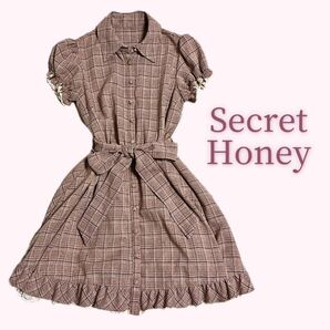 Secret Magic チェック柄 ワンピース(現 Secret Honey)