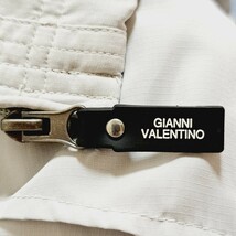 大きいサイズ【GIANNI VALENTINO】ジャンニバレンチノ ベスト オフホワイト グレー 作業着 着回し きれいめ 紳士 メンズ サイズLL/Y8858HH_画像8