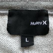 【Hurley X】ハーレーエックス ショート パンツ メンズ 短パン ハーフ グレー スウェット カジュアル ラフコーデ ウエストゴム L/Y9274BB_画像8