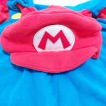 【BANDAI】バンダイ マリオ着ぐるみ つなぎ オールインワン レトロ コスプレ ゲーム 大人気 キャラクター ユニセックス サイズM /Y9409LL_画像6