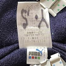 【PUMA】プーマ トラックジャケット ウインドブレーカー 裏毛 フード付 ロゴ 刺繍 ネイビー系 オレンジ系 秋冬 メンズ サイズL/Y9952FF_画像10