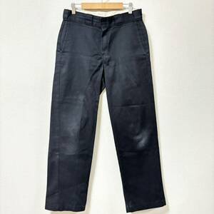 定番◎【Dickies】ディッキーズ ワークパンツ チノパン ブラック 黒 874 ORIGINAL FIT ストレート カジュアル メンズ サイズW30/Y10324SS