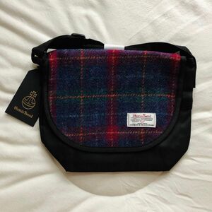 【新品タグ付き】Harris Tweed ハリスツイード　ショルダーバッグ　ポシェット　 鞄