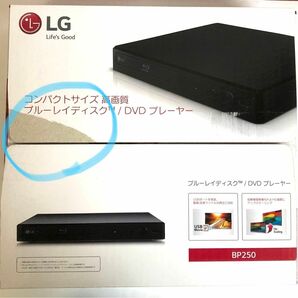 LGエレクトロニクス BP250 コンパクトサイズ高画質　ブルーレイディスクDVDプレーヤー