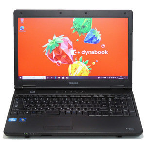 ノートパソコン 中古 Windows10 東芝 dynabook Satellite B451/E Celeron 1.6GHz 8GB HDD 640GB