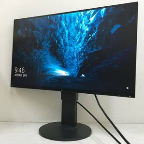 ☆【良品】EIZO FlexScan EV2750-BK ワイド液晶モニター 27インチ WQHD（2560x1440）DVIx1/HDMIx1/Displayportx1 動作品の画像1