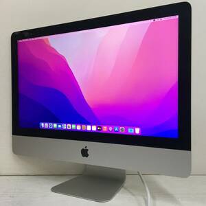 ☆【美品 21.5インチ】Apple iMac (Retina 4K, Late 2015) A1418 Core i7(5775R)/3.3GHz RAM:16GB/HDD:1TB,SSD:24GB Monterey 動作品