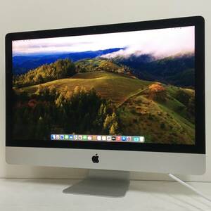 ☆【美品 27インチ】Apple iMac (Retina 5K, 27インチ, 2019) A2115 Core i5(8500)/3.0GHz RAM:8GB/SSD:1TB Sonoma 動作品　