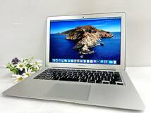 【良品 13.3インチ】Apple MacBook Air(13-inch, 2017) A1466 Core i5(5350U)/1.8GHz RAM:8GB/SSD:256GB Catalina 動作品_画像1