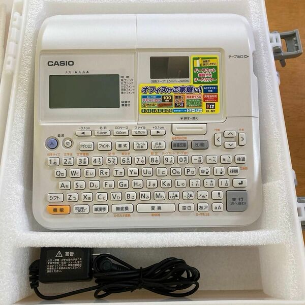 CASIO ラベルライター ネームランド ＫＬ－M７