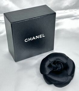 1 иен ~ * Chanel CHANEL черепаха задний букетик / булавка брошь Vintage черный чёрный / женский аксессуары / с ящиком [ подлинный товар гарантия ]
