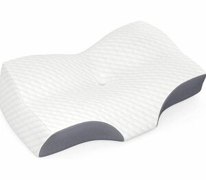枕 低反発枕 まくら 中空設計 頭・肩をやさしく支える 横向き 仰向き 通気性 低め 高め 枕カバー 洗える