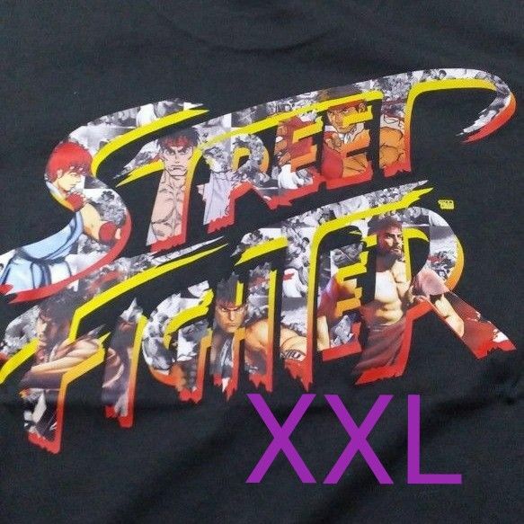 【XXLサイズ新品未使用】ストリートファイター　ユニクロ　UT Tシャツ　格闘　半袖シャツ　メンズ
