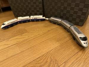 プラレール E3系新幹線つばさ(連結仕様)＋E2系新幹線(連結仕様) 　動作確認済　タカラトミー　