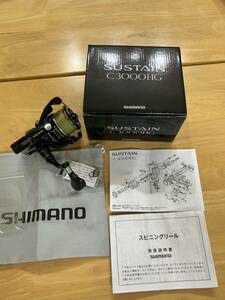 SHIMANO シマノ 17サステインC3000HG