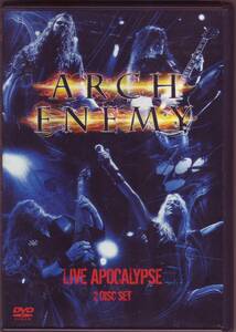 中古DVD ARCH ENEMY アーク・エネミー『LIVE APOCALYPSE ライブ・アポカリプス』2枚組 アーチ・エネミー TFBR-18510