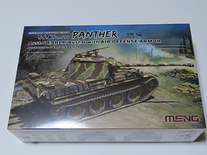 モンモデル[MENTS-052]1/35 ドイツ 中戦車 Sd.Kfz.171 パンター G型前期型 w/対空装甲装備型.未組み立て.シュリンク未開封品。。