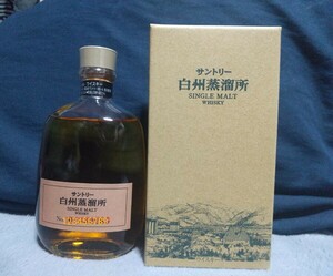 サントリー SUNTORY ウイスキー WHISKY　旧　　白州蒸溜所限定